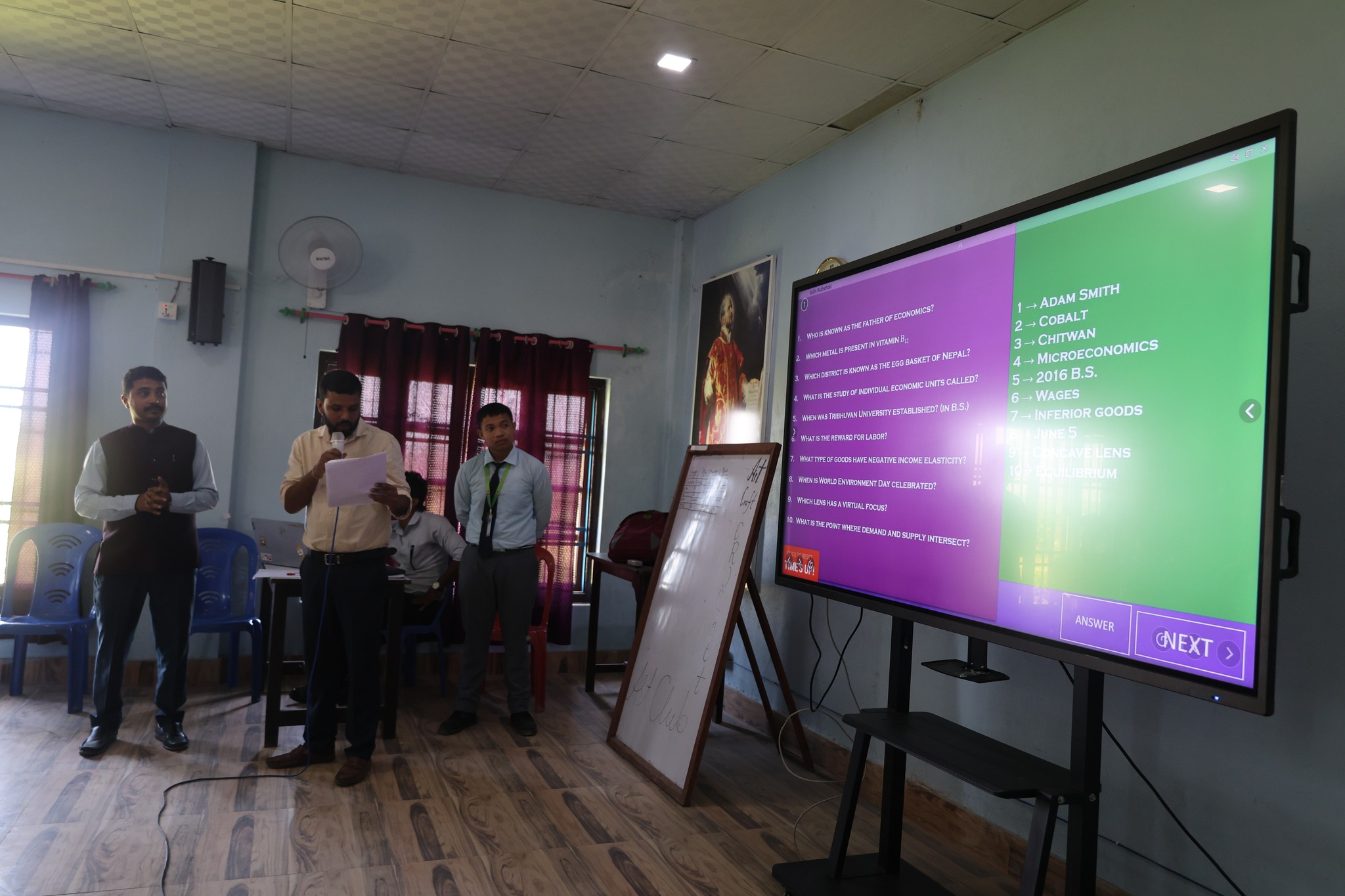 Business & Science Quiz